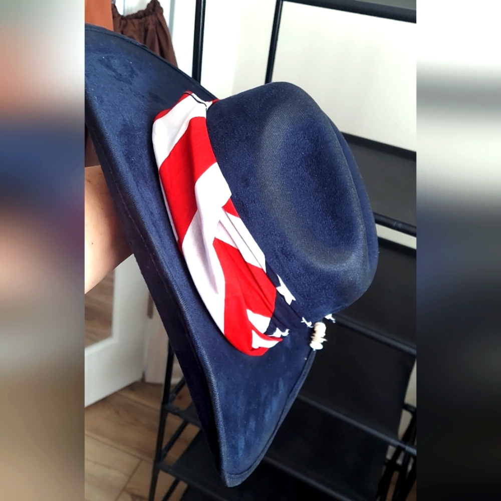 HAND CRAFTED HAT SZ MED - Picture 3 of 3